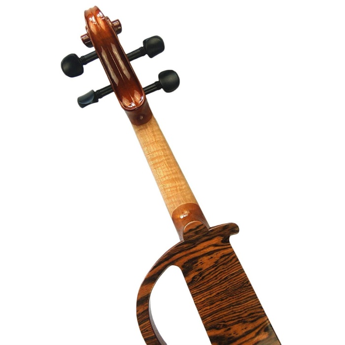 Kinglos KNG MWDS-1902 Elektro Keman 4/4 (Profesyonel - Silent) | Kulaklık Çıkışlı Sessiz Çalışma Modu, Modern Tasarım, Taşıma Çantalı Set